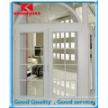 Design Acoustical Insulation Plastic PVC Double Swing Casement Window (KDSPVC090)